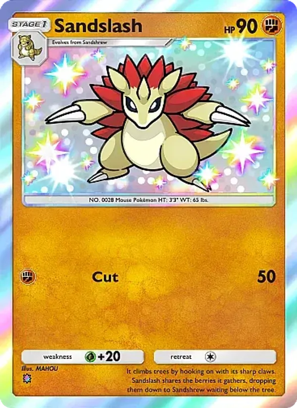 Sandslash - Crimson Blaze Pokemon Card