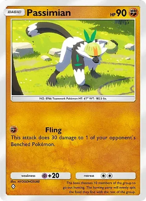Passimian - Fantastical Parade Pokemon Card
