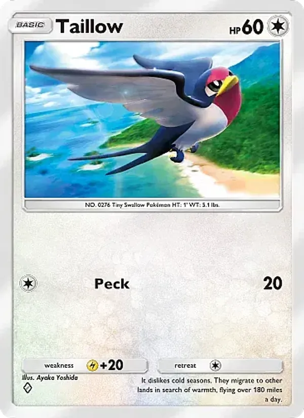 Taillow - Fantastical Parade Pokemon Card