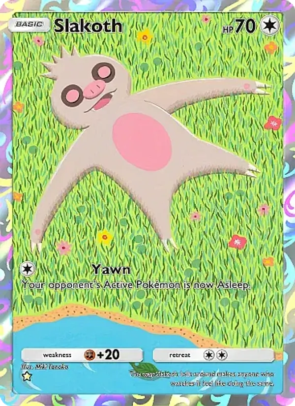 Slakoth - Fantastical Parade Pokemon Card