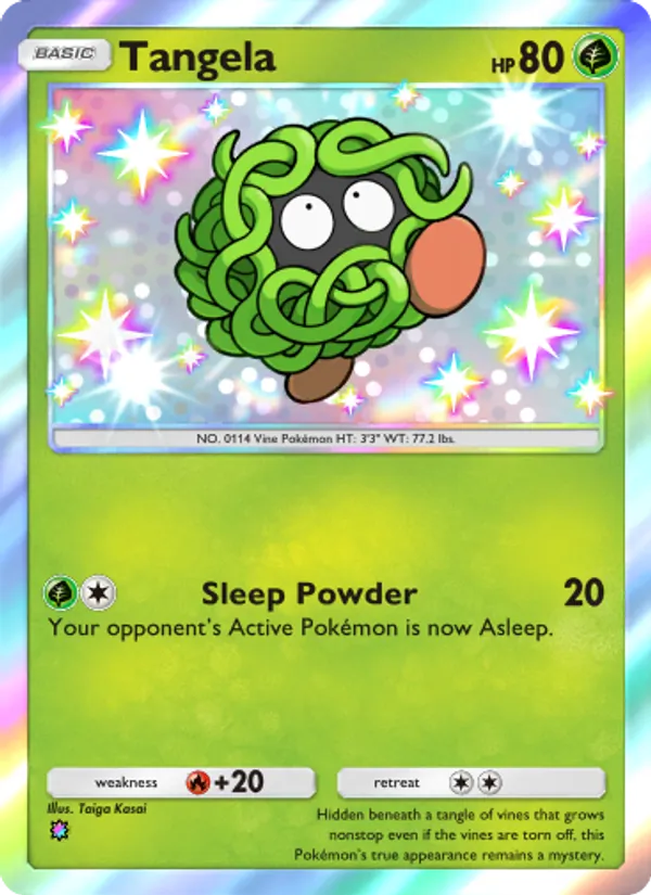 Tangela - Fantastical Parade Pokemon Card