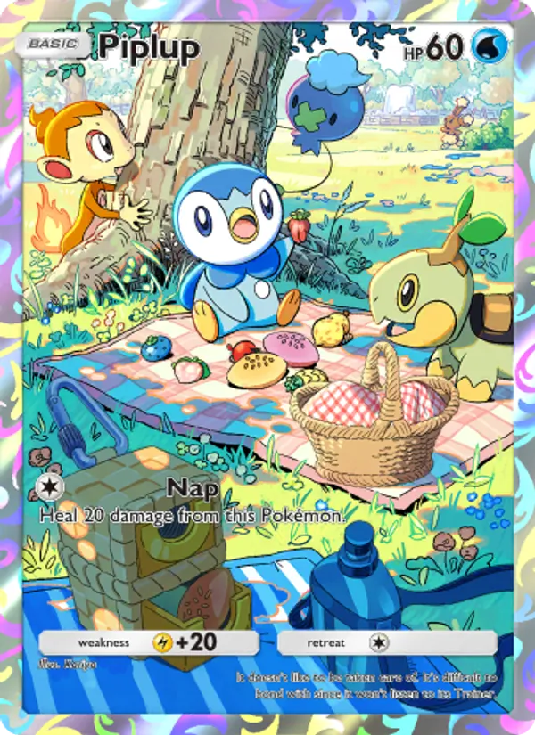 Piplup - Promos-A Pokemon Card