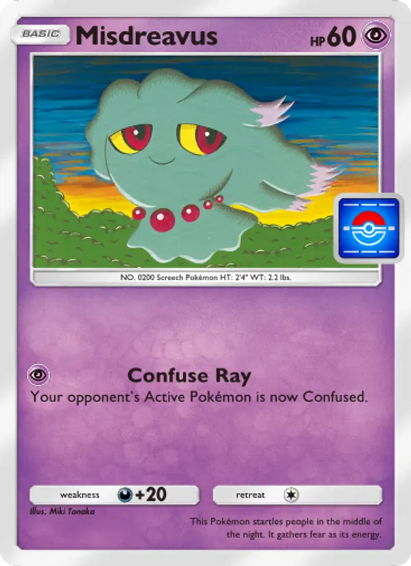 Misdreavus - Promos-A Pokemon Card