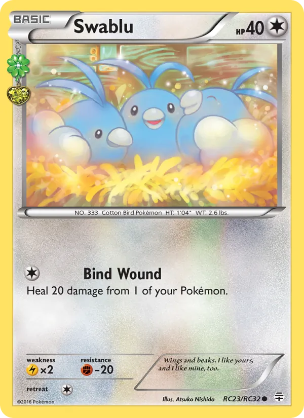 Swablu - Generations Pokemon Card