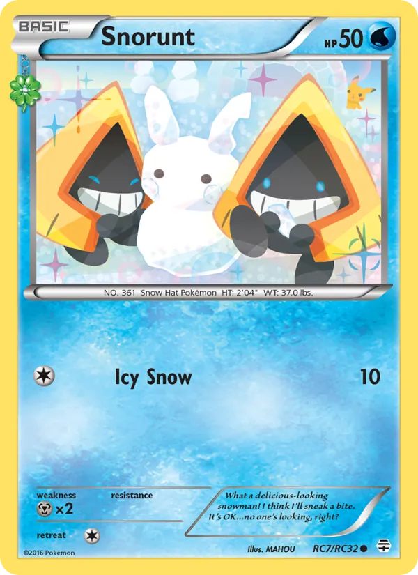 Snorunt - Generations Pokemon Card