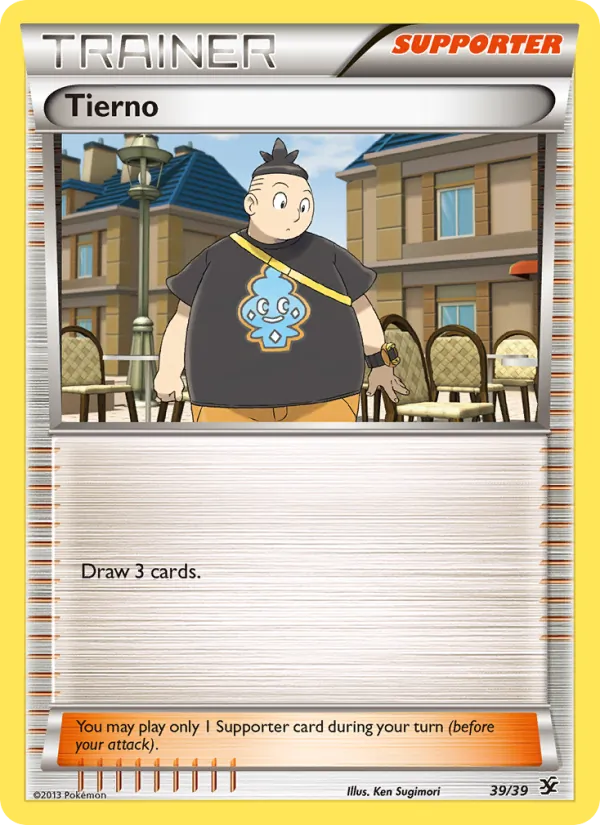 Tierno - Kalos Starter Set Pokemon Card