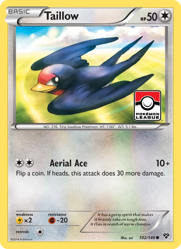 Taillow - XY Pokemon Card
