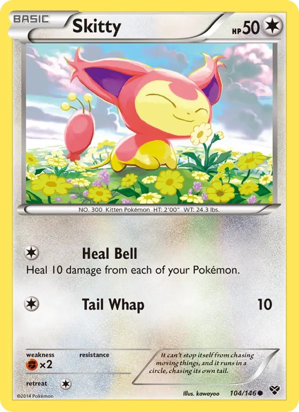Skitty - XY Pokemon Card