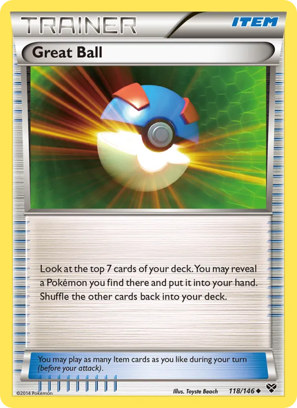 Great Ball - XY Pokemon Card