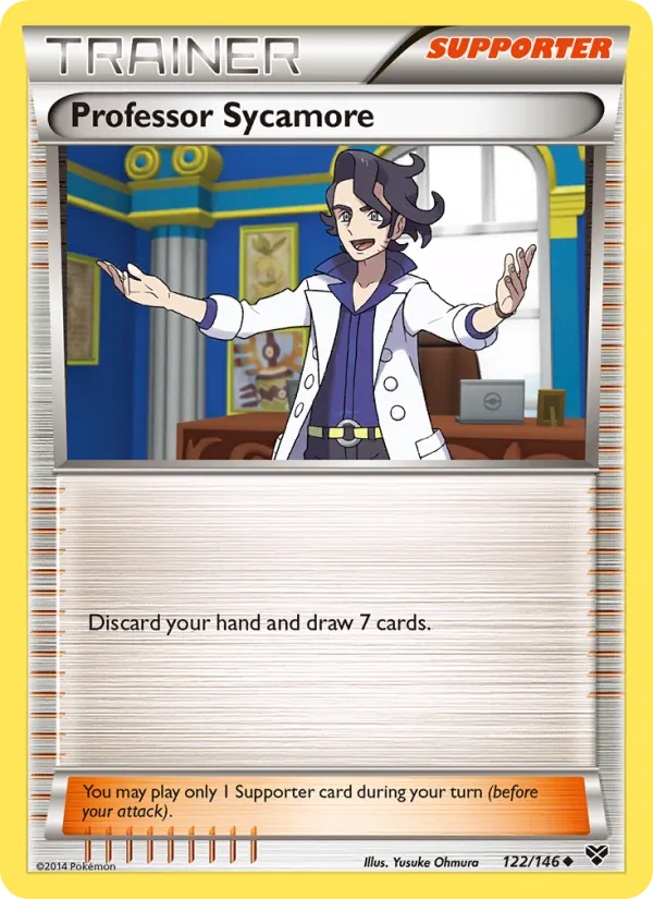 Professor Sycamore - XY Pokemon Card