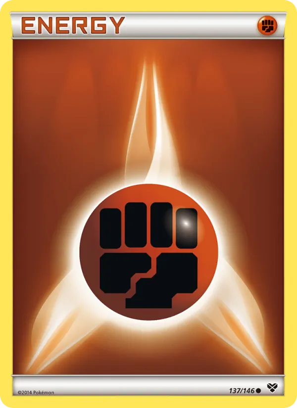 Fighting Energy - XY Pokemon Card