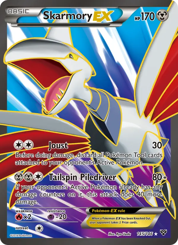 Skarmory EX - XY Pokemon Card