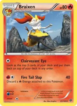 Braixen - XY