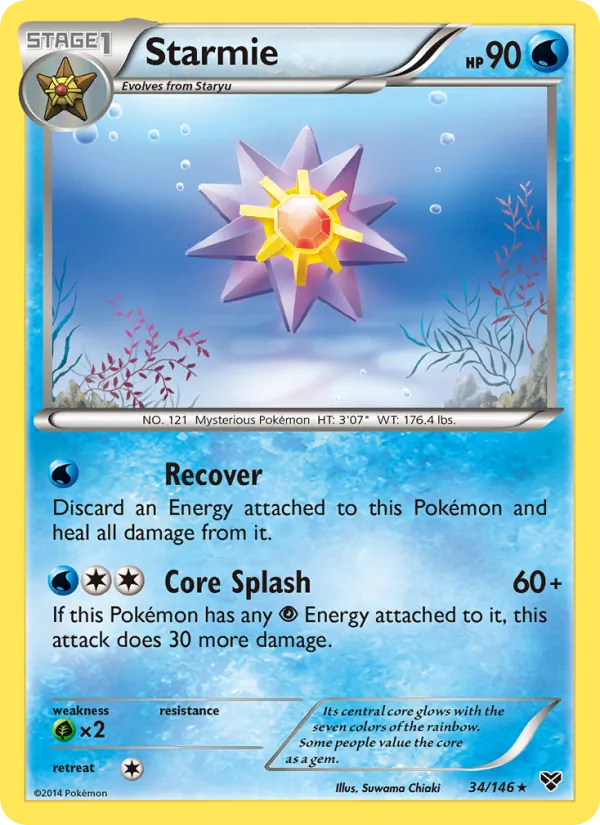 Starmie - XY Pokemon Card