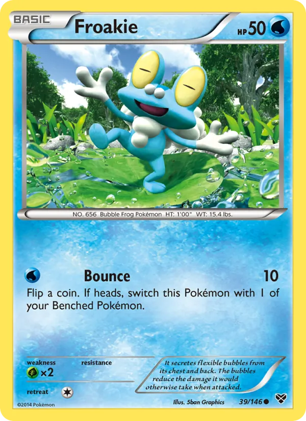 Froakie - XY Pokemon Card