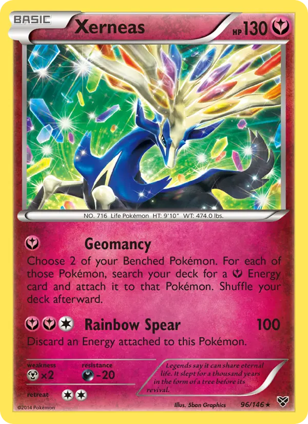 Xerneas - XY Pokemon Card