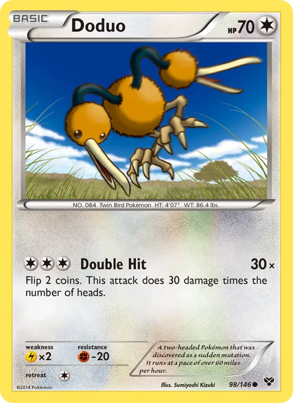 Doduo - XY Pokemon Card