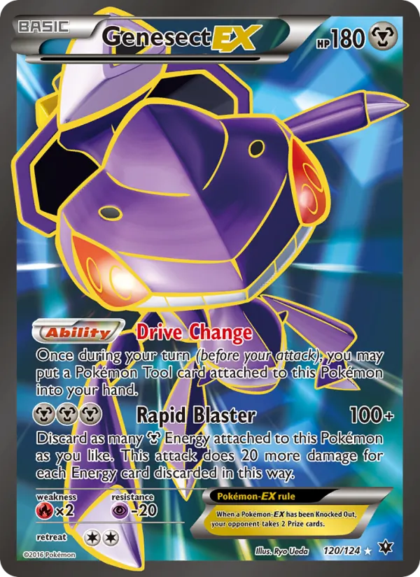 Genesect EX - Fates Collide Pokemon Card