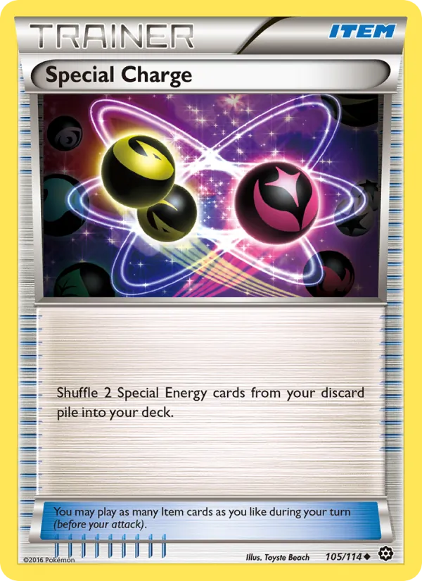 Special Charge - Steam Siege Pokemon Card