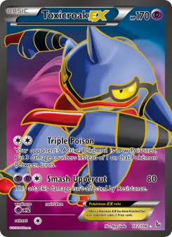 Toxicroak EX - Flashfire