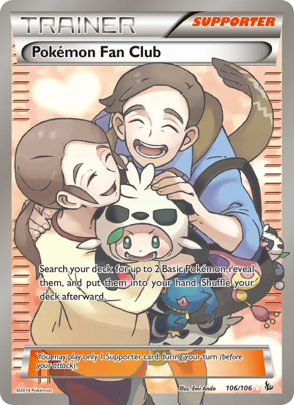 Pokémon Fan Club - Flashfire Pokemon Card