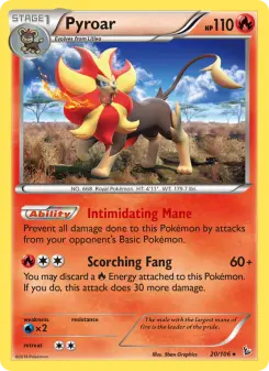 Pyroar - Flashfire