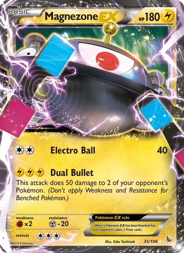 Magnezone EX - Flashfire Pokemon Card