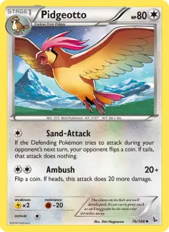 Pidgeotto - Flashfire