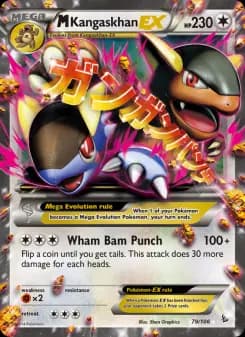 M Kangaskhan EX - Flashfire
