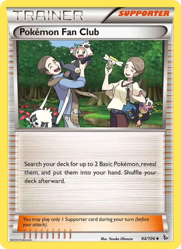 Pokémon Fan Club - Flashfire Pokemon Card