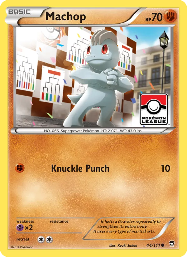 Machop - Furious Fists Pokemon Card