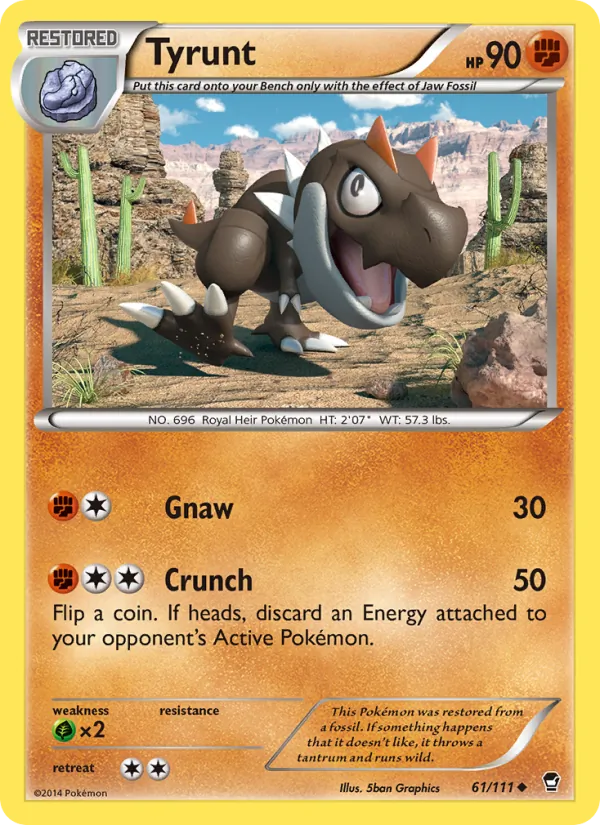 Tyrunt - Furious Fists Pokemon Card