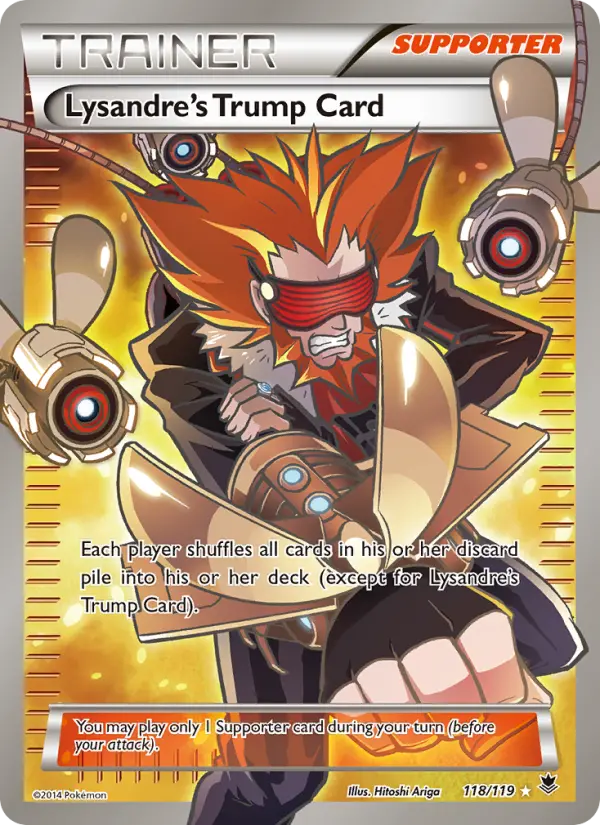 Lysandre's Trump Card - Phantom Forces Pokemon Card
