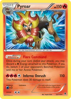 Pyroar - Phantom Forces