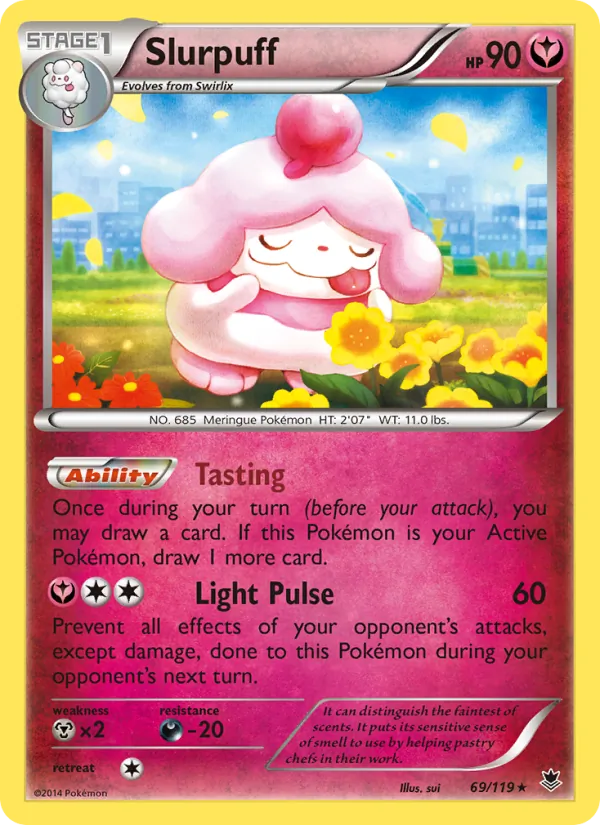Slurpuff - Phantom Forces Pokemon Card
