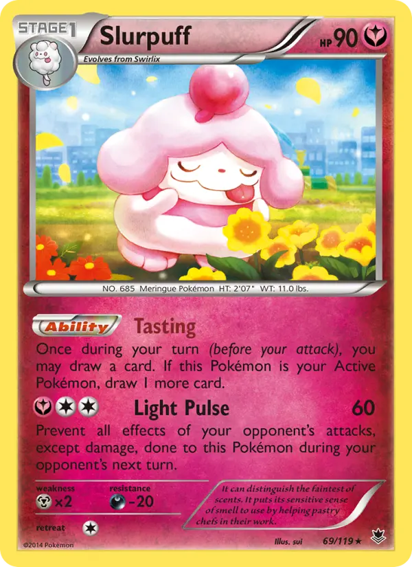 Slurpuff - Phantom Forces Pokemon Card
