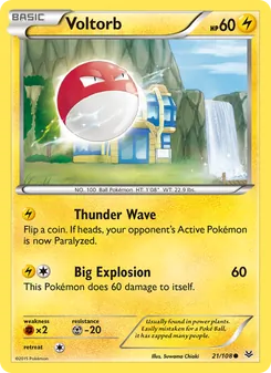Voltorb - Roaring Skies