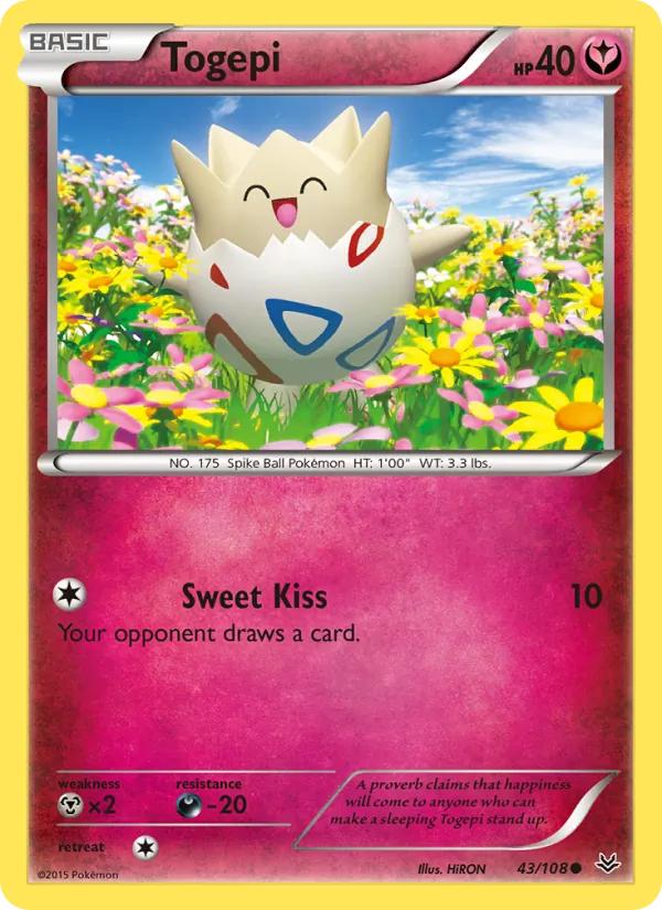 Togepi - Roaring Skies Pokemon Card