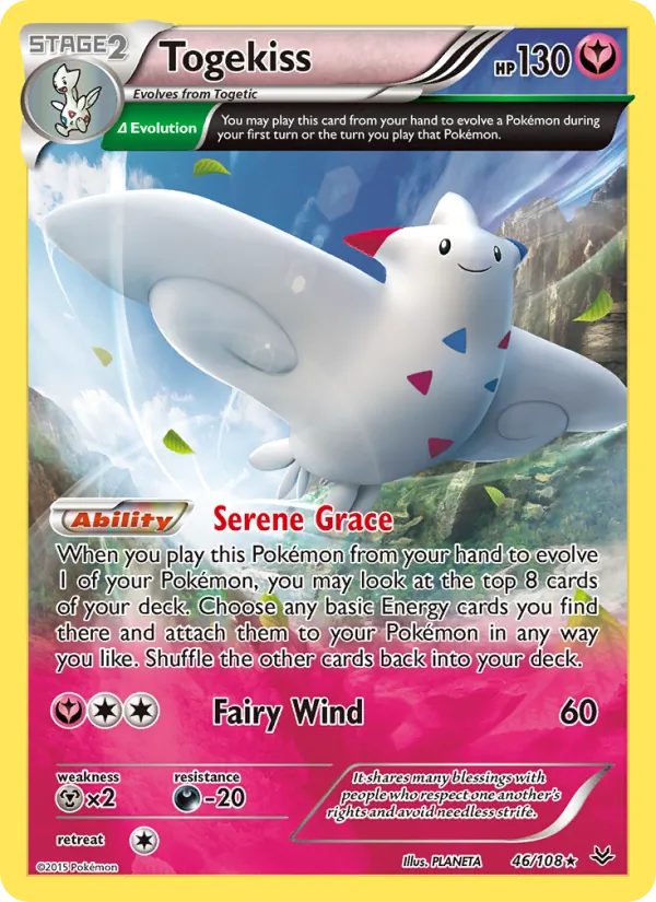 Togekiss - Roaring Skies Pokemon Card