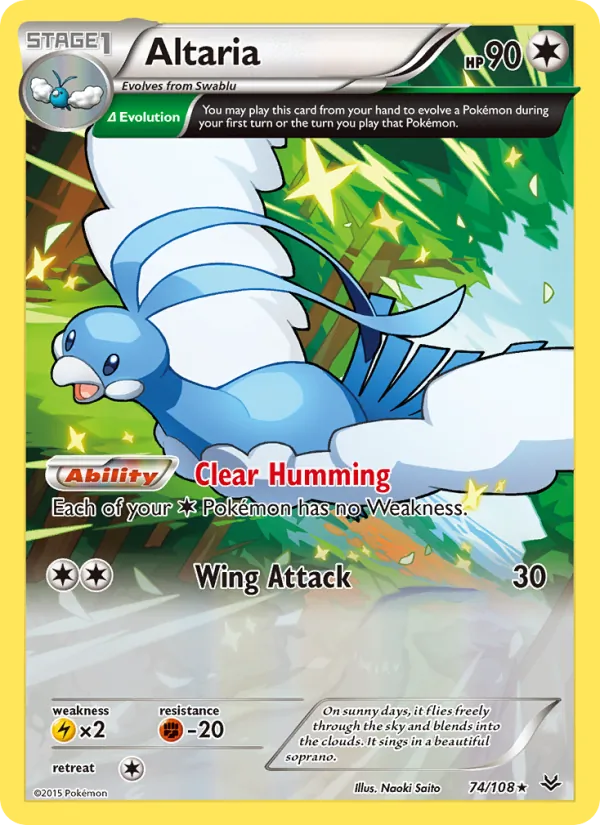 Altaria - Roaring Skies Pokemon Card