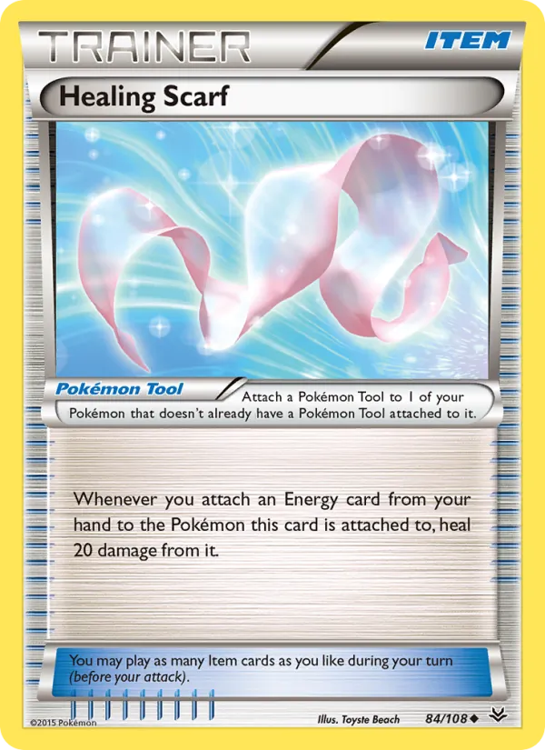 Healing Scarf - Roaring Skies Pokemon Card