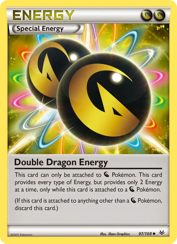 Double Dragon Energy - Roaring Skies Pokemon Card