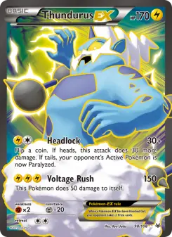 Thundurus EX - Roaring Skies