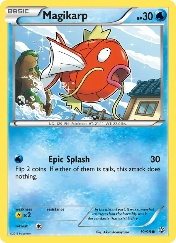 Magikarp - Ancient Origins Pokemon Card