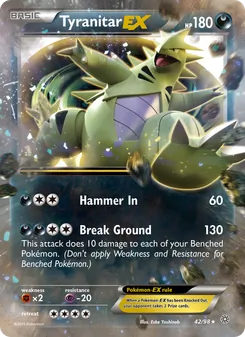 Tyranitar EX - Ancient Origins