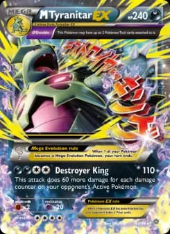 M Tyranitar EX - Ancient Origins