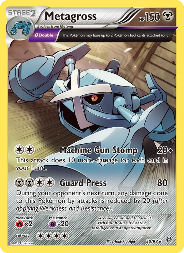 Metagross - Ancient Origins Pokemon Card