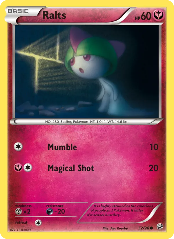 Ralts - Ancient Origins Pokemon Card