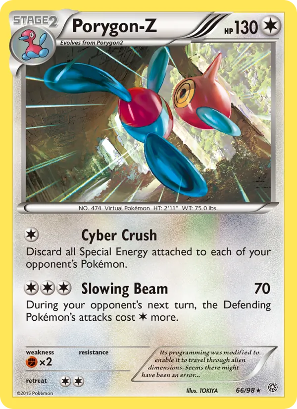 Porygon-Z - Ancient Origins Pokemon Card
