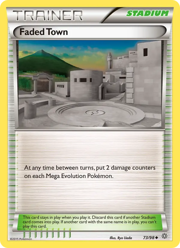 Faded Town - Ancient Origins Pokemon Card